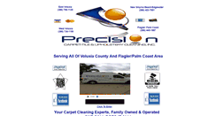 Desktop Screenshot of precisioncarpetcleaner.com